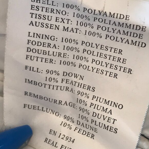 ParaJumpers puffer coat women's size XS black hood down fill luxury capsule - Picture 6 of 16